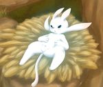  anal anthro ball claws cub cute fur invalid_tag male noodle_(artist) ori ori_and_the_blind_forest penis solo white_fur young 
