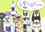  admiral_(kantai_collection) aoba_(kantai_collection) camera equation graffiti horn kantai_collection kantai_collection_(anime) kogame math multiple_girls nagato_(kantai_collection) northern_ocean_hime ooyodo_(kantai_collection) seaport_hime shinkaisei-kan shitty_admiral_(phrase) translated 