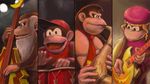  ape brown_fur cranky_kong diddy_kong dixie_kong donkey_kong donkey_kong_(series) female fur hat male mammal miiverse monkey necktie nintendo pepachu primate video_games 