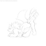  anal animated arcanine feral male male/male nintendo pok&eacute;mon video_games 
