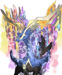  ambiguous_gender antlers blue_eyes cervine deer feral fur horn kann1kura_(kanna) legendary_pok&eacute;mon looking_at_viewer mammal nintendo pok&eacute;mon solo video_games xerneas 