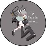  aho animal_ears mouse_ears nazrin short_hair solo touhou 