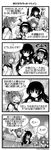  &gt;_&lt; 4koma 6+girls apron arms_up closed_eyes comic commentary dated folded_ponytail greyscale hair_between_eyes hamakaze_(kantai_collection) hatsushimo_(kantai_collection) highres ikazuchi_(kantai_collection) inazuma_(kantai_collection) isokaze_(kantai_collection) kantai_collection long_hair long_sleeves mandragora monochrome multiple_girls neckerchief sanari_(quarter_iceshop) school_uniform serafuku short_hair tanikaze_(kantai_collection) translated twitter_username urakaze_(kantai_collection) wavy_mouth yukikaze_(kantai_collection) 