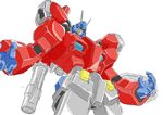  crossover gundam highres mecha optimus_prime parody pf-78-3a_gundam_amazing_red_warrior rx-78-2 