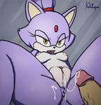  2015 after_sex blaze_the_cat breasts cum cum_in_pussy cum_inside dissembodied_penis erection female kekitopu male nude penis pussy pussy_juice sonic_(series) video_games 