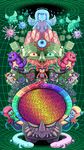  animated animated_gif original paul_robertson pixel_art psychedelic salamander 