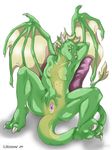  breasts dragon female pussy rinienne spreading wings 