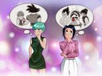  bulma chi-chi_(dragon_ball) chichi dragon_ball dragonball_z son_gokuu vegeta 