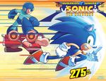  blue_eyes canine crossover dog green_eyes hedgehog looking_at_viewer machine male mammal mechanical mega_man_(character) mega_man_(series) official_art robot rush sonic_(series) sonic_the_hedgehog 