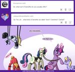  2015 big_macintosh_(mlp) bonbon_(mlp) derpy_hooves_(mlp) deusexequus earth_pony english_text equine female feral friendship_is_magic horn horse male mammal my_little_pony pegasus pony text twilight_sparkle_(mlp) winged_unicorn wings 