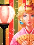 bellhenge blonde_hair blue_eyes crown highres japanese_clothes kimono lips long_hair mario_(series) md5_mismatch nose princess_peach resized smile solo super_mario_bros. upscaled 