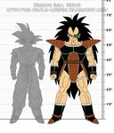  dragon_ball dragonball_z raditz son_gokuu the-devils-corpse_(artist) 