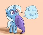  cute doggie999 english_text equine female feral friendship_is_magic hat horn mammal my_little_pony solo text trixie_(mlp) unicorn young 