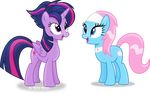  2015 absurd_res aloe_(mlp) alternate_hairstyle duo equine female friendship_is_magic hi_res horn horse mammal my_little_pony pony twilight_sparkle_(mlp) vector-brony winged_unicorn wings 