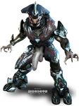  alien balls halo halo_(series) male mmoboys_(artist) penis sangheili solo video_games 