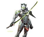  balls cyborg_ninja male mmoboys_(artist) overwatch penis solo sword video_games weapon 
