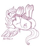  2015 anatomically_correct anatomically_correct_pussy animal_genitalia anus ball_gag bound butt equine equine_pussy female feral friendship_is_magic gag gagged kayla-na mammal my_little_pony pegasus puffy_anus pussy rainbow_dash_(mlp) solo wings 