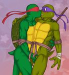  anthro brothers crylin donatello_(tmnt) duo grope incest kissing male male/male raphael_(tmnt) reptile scalie sibling teenage_mutant_ninja_turtles turtle 