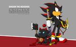  axe chao helmet official_art shadow_the_hedgehog sonic_(series) sonic_channel sword weapon 