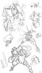  drawing highres hijiri mecha sketch 