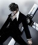  cross cross_punisher male_focus nicholas_d_wolfwood realistic solo sunglasses trigun yanusu 