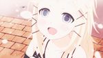 1girl animated animated_gif black_bullet blonde_hair blue_eyes blush child open_mouth smile solo tagme tina_sprout 