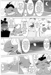  comic eeveelution english_text flareon grovyle kishima_wanizo leafeon nintendo pignite pok&eacute;mon text vaporeon video_games wartortle 