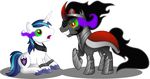  2015 absurd_res alpha_channel duo equine feral friendship_is_magic hi_res horn king_sombra_(mlp) male mammal my_little_pony shining_armor_(mlp) theshadowstone unicorn 