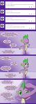  2015 comic deusexequus dialogue dragon english_text equine female feral friendship_is_magic horse male mammal my_little_pony pony spike_(mlp) text twilight_sparkle_(mlp) 