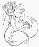  elias_acorn embrace fox_lee hand_holding miles_prower sonic_(series) 