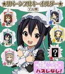  :d akiyama_mio alternate_costume black_hair brown_eyes enmaided hat hirasawa_yui k-on! kotobuki_tsumugi long_hair maid maid_cap nakano_azusa open_mouth round_teeth ryunnu smile tainaka_ritsu teeth twintails 