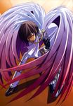  absurdres angel_wings code_geass gloves highres kimura_takahiro lelouch_lamperouge male_focus solo wings 