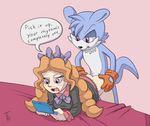  3ds fan_character female human mammal mustelid sonic_(series) the_other_half weasel 
