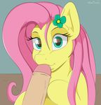  cum equine female fluttershy_(mlp) friendship_is_magic hair hi_res hooves howl_echoes looking_at_viewer mammal my_little_pony oral penis pink_hair solo_focus 