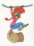  alex_reynard female hanging mammal rodent squirrel 