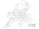  5_toes action_pose anthro armor balls bear charging claws clothing feet flaccid guild_wars guild_wars_2 hammer holding_weapon kodan male mammal monochrome muscles penis plantigrade polar_bear precum sketch solo toe_claws toes tools uncut vein veiny_penis velrizoth video_games warrior weapon 