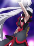  akagi_towa armpits from_behind go!_princess_precure haruyama_kazunori long_hair precure solo twilight_(go!_princess_precure) very_long_hair white_hair 