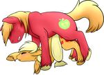  alpha_channel applejack_(mlp) balls big_macintosh_(mlp) blonde_hair blush brother_and_sister clenched_teeth cutie_mark duo equine eyes_closed female freckles friendship_is_magic fur hair half-closed_eyes horse incest kaltiaem male male/female mammal my_little_pony open_mouth orange_fur penetration penis plain_background pony red_fur sibling sweat teeth transparent_background vaginal vaginal_penetration 