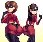  :o apostle ass ass-to-ass ass_to_ass black_hair breasts clothed curvy female from_behind gloves helen_parr huge_ass huge_breasts large_breasts lipstick long_hair looking_at_viewer makeup milf mother_and_daughter multiple_girls panties pixar plump presenting shocked short_hair skin_tight small_breasts smile stockings surprised the_incredibles thick_thighs thighhighs tight underwear violet_parr voluptuous wide_hips 