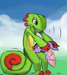 bat blush chameleon dacad female laylee lizard male male/female mammal oral penis reptile scalie sex size_difference video_games yooka yooka-laylee 