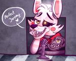  animatronic bow_tie canine five_nights_at_freddy&#039;s five_nights_at_freddy&#039;s_2 fox machine mammal mangle_(fnaf) mechanical robot teeth toy-bonnie video_games yellow_eyes 