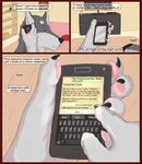  canine comic dog husky male mammal phone subject_(artist) text 