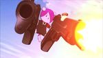  animal animated animated_gif gugure!_kokkuri-san gun inugami_(gugukoku) no_humans purple_hair solo weapon 
