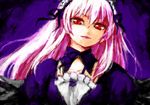  hairband iseki_(kuroshura_no_tabiji) long_hair pink_hair red_eyes rozen_maiden solo suigintou 