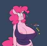  2015 anthro areola big_breasts block breasts coin duo earth_pony equine erect_nipples female friendship_is_magic horse huge_breasts human male mammal mario mario_bros my_little_pony nintendo nipples pinkie_pie_(mlp) pony somescrub starman video_games 