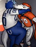  2015 anthro bgn clothed clothing comic duo equine hit horse male mammal mascot mask 