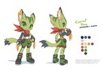  boots carol_tea cat clothing feline female fingerless_gloves freedom_planet gloves green_eyes looking_at_viewer looking_back mammal shorts 