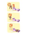  2015 clothing comic cutie_mark duo equestria_girls equine female feral friendship_is_magic hair horn kkmrasr mammal my_little_pony red_hair sleeping sunset_shimmer_(eg) twilight_sparkle_(mlp) two_tone_hair unicorn winged_unicorn wings 
