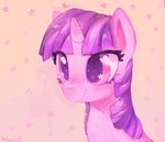  &lt;3 2015 cute equine female feral friendship_is_magic hair horn mammal mewball my_little_pony portrait purple_eyes purple_hair smile star twilight_sparkle_(mlp) unicorn 