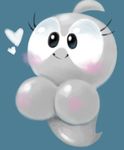  &lt;3 blush breasts castform female nintendo nipples pink_nipples pok&eacute;mon solo video_games ɯ(_&ndash;_&ndash;_)ɯ 